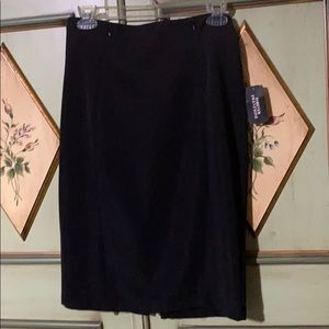New w tag. Forever 21 Black knee length skirt.